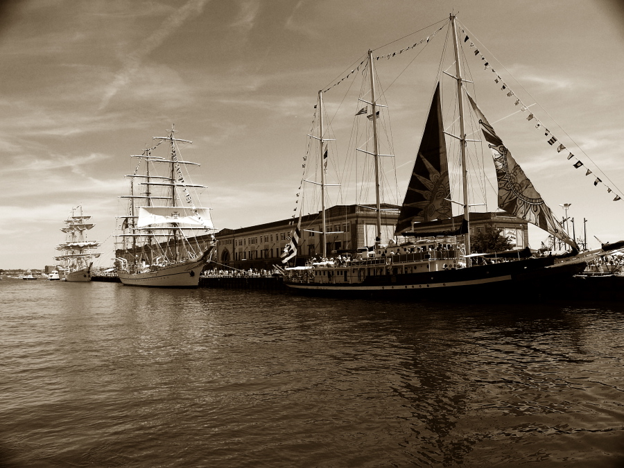 Sail Boston 2009 Antiqued