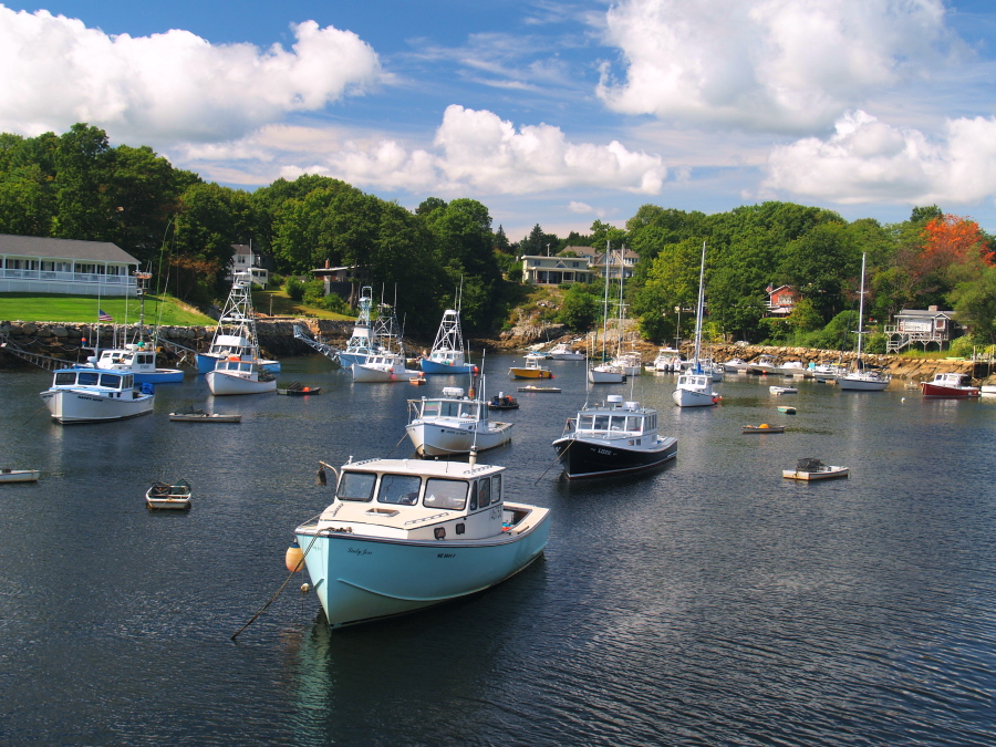 Beautiful Day at Perkins Cove