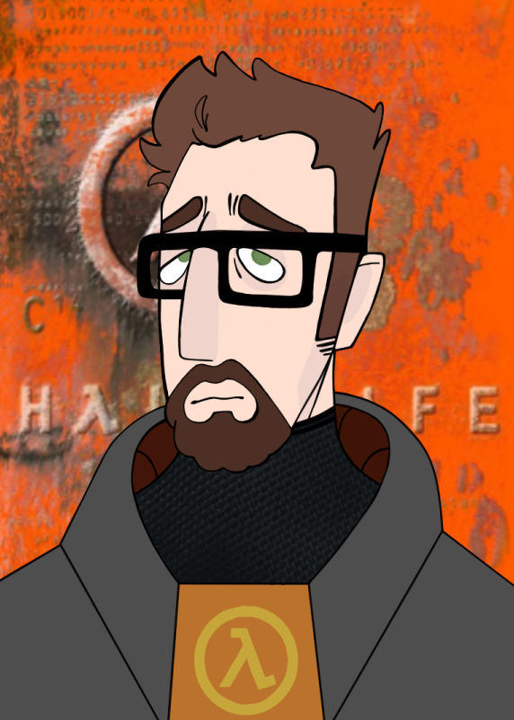 Gordon Freeman Deviantart Gordon Freeman by CinderDrawsSometimes on DeviantArt
