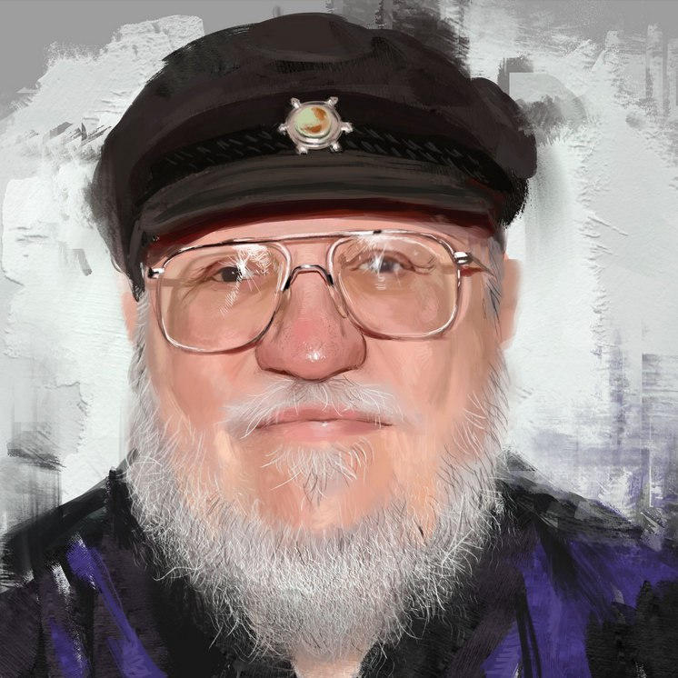 George Martin's portrait by BellaBergolts on DeviantArt