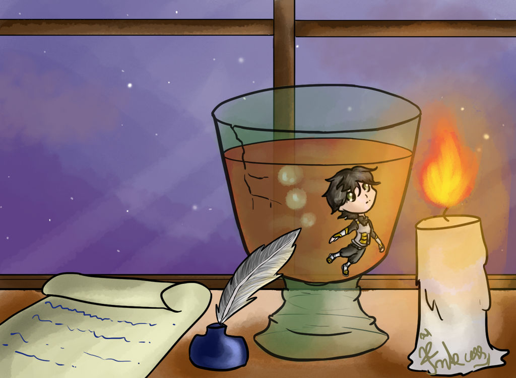 Comm: By Candlelight by Inkcess Comm: By Candlelight by Inkcess
