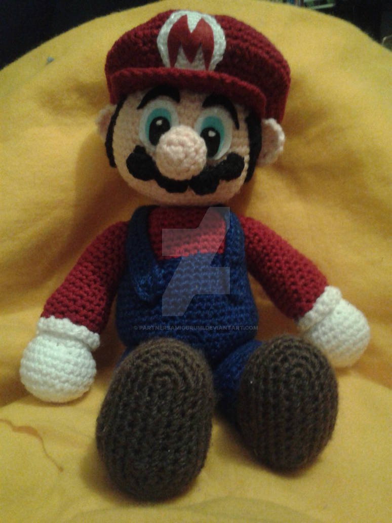 Mario Bros amigurumi by partnersamigurumi on DeviantArt