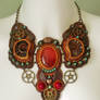 Steampunk necklace