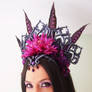 PURPLE HEADDRESS 1