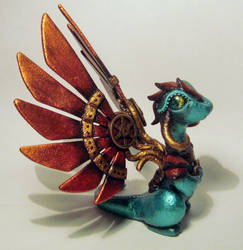 STEAMPUNK DRAGON 2 by Priscillascreations