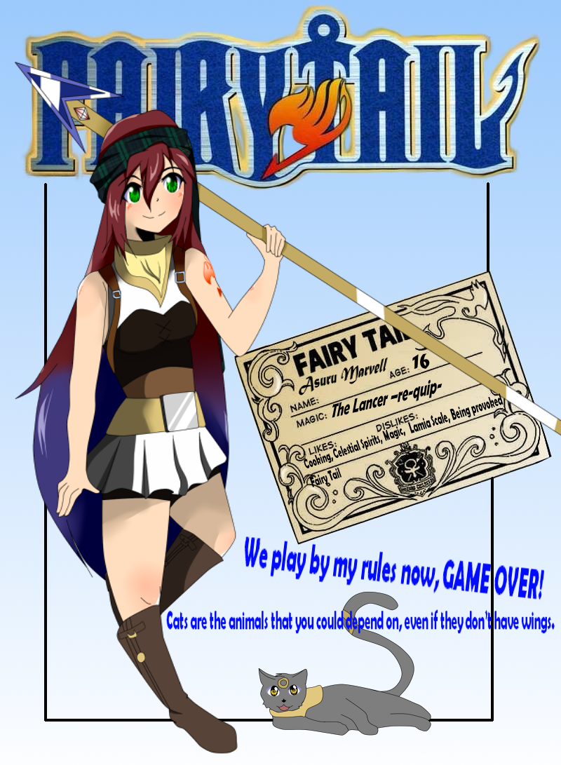 Ft Oc Template Asuru Marvell By Kaoruni On Deviantart