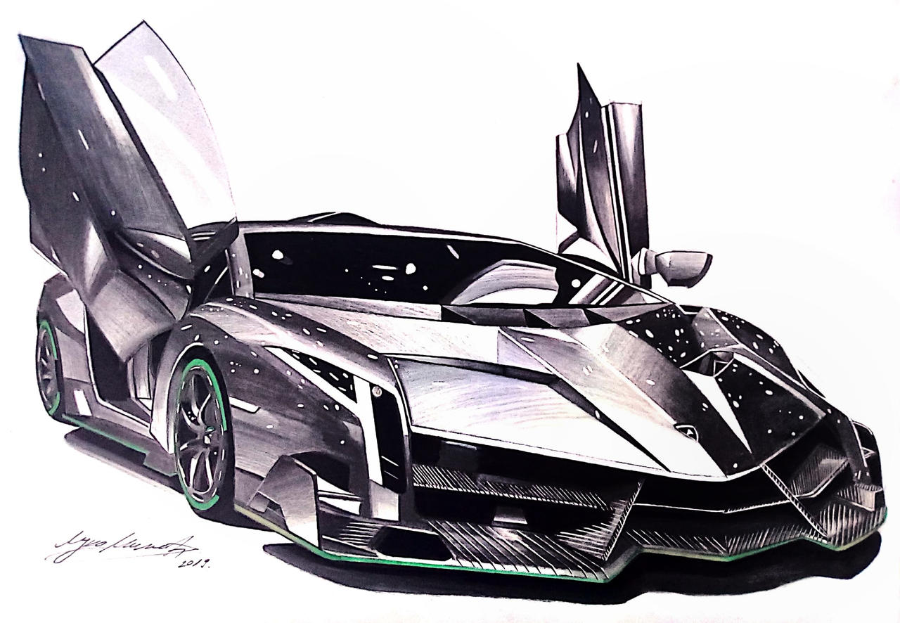 Amazing How To Draw Lamborghini Veneno in the world Check it out now 