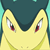 Typhlosion laughing gif