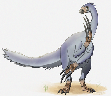 Dinovember # 1 - Therizinosaurus