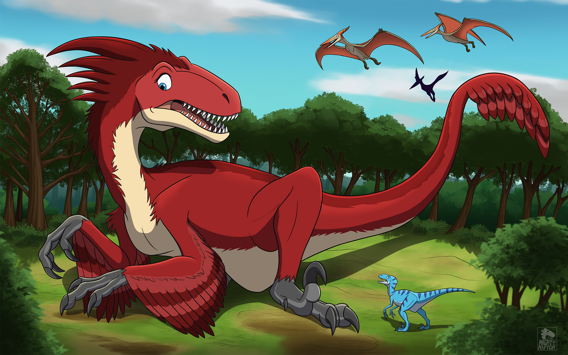 Dog Development Raptor Raptor Growthness by MightyRaptor on DeviantArt