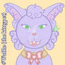 Waffle the American curl! kittypet! And purple! :3
