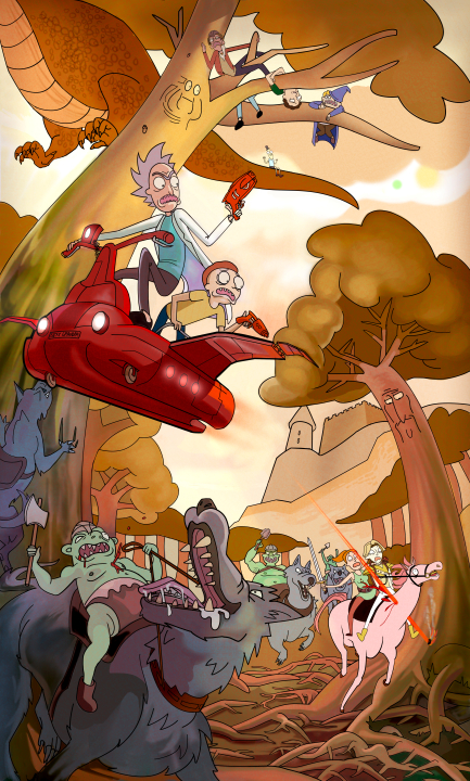 Rick and Morty Fantasy