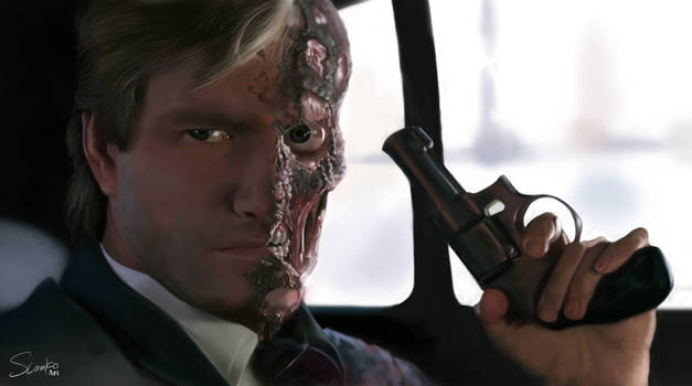 The Dark Knight Two-Face