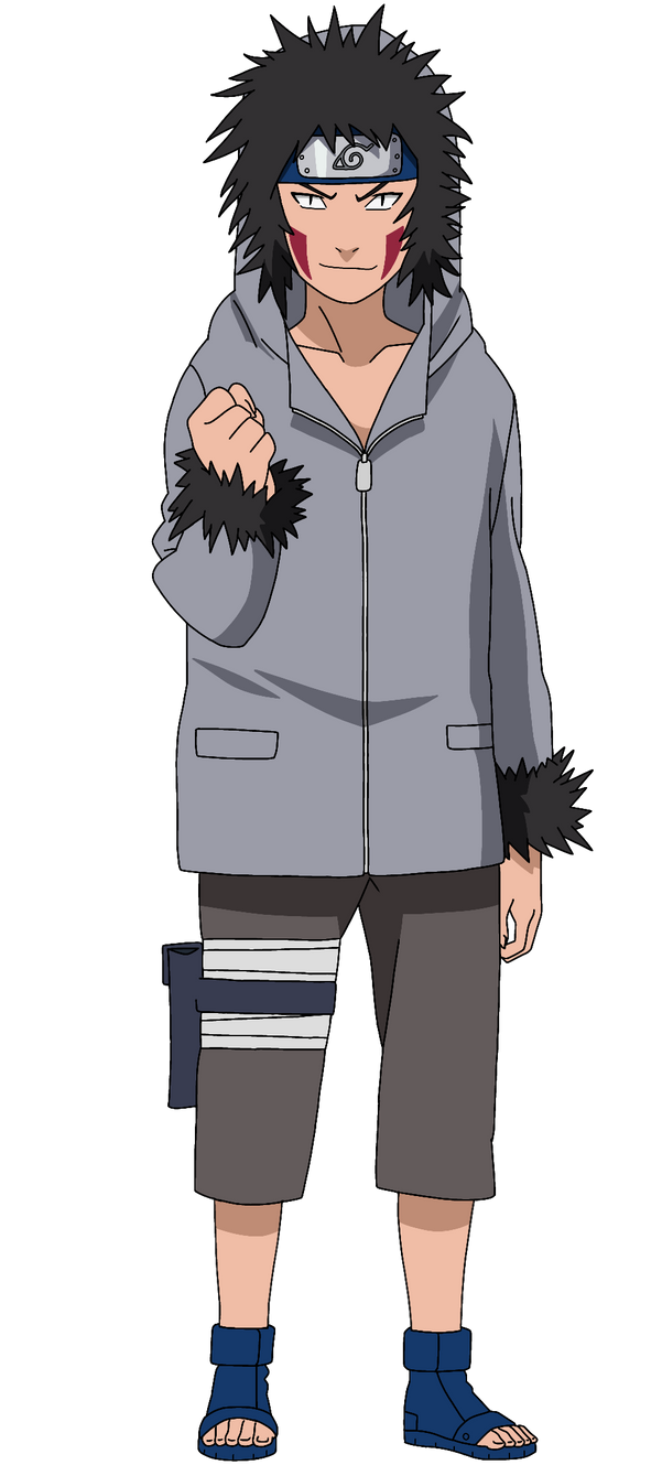 Kiba_Inuzuka_genin_render_by_lukasokumura21 by lukasokumura21 on DeviantArt