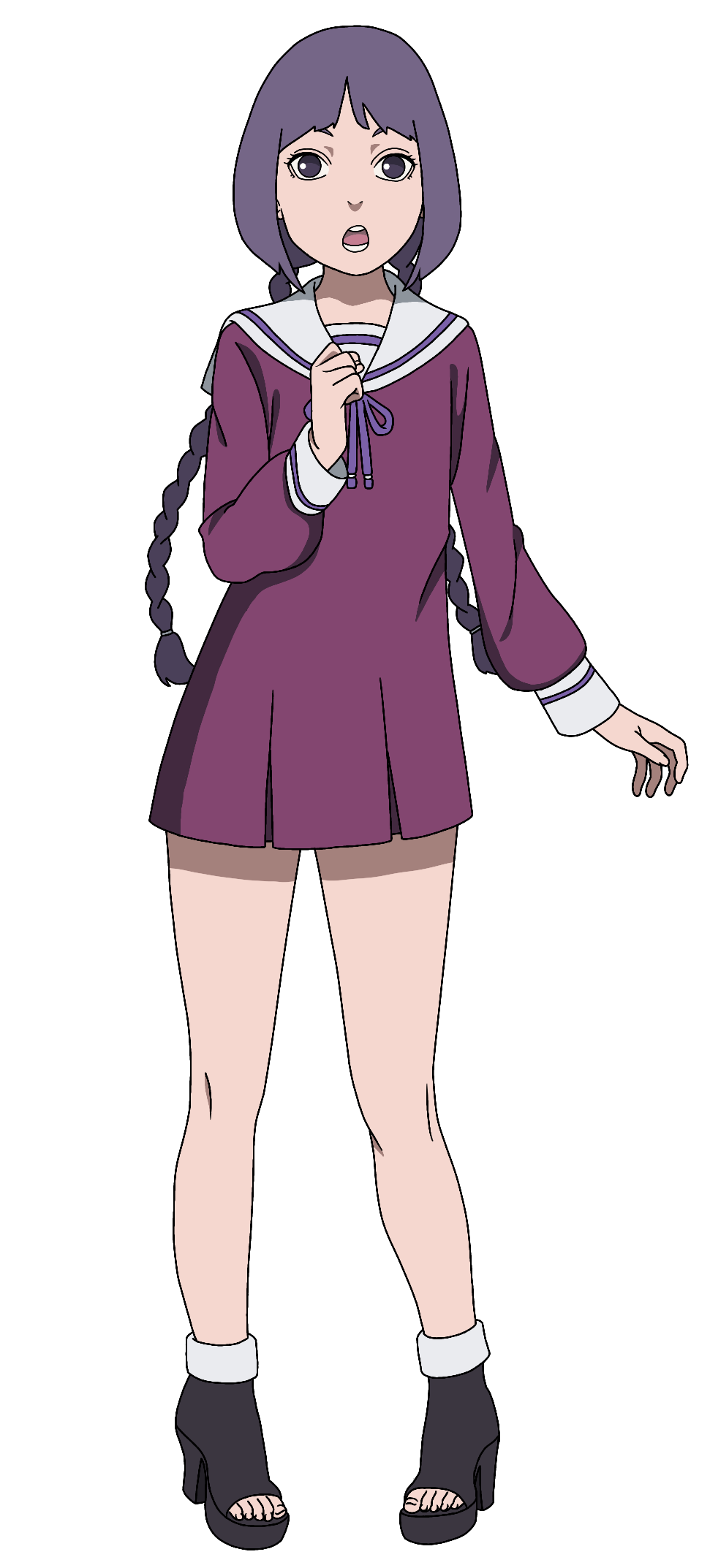 Sarada Uchiha Casual Render by arisusenpai on DeviantArt