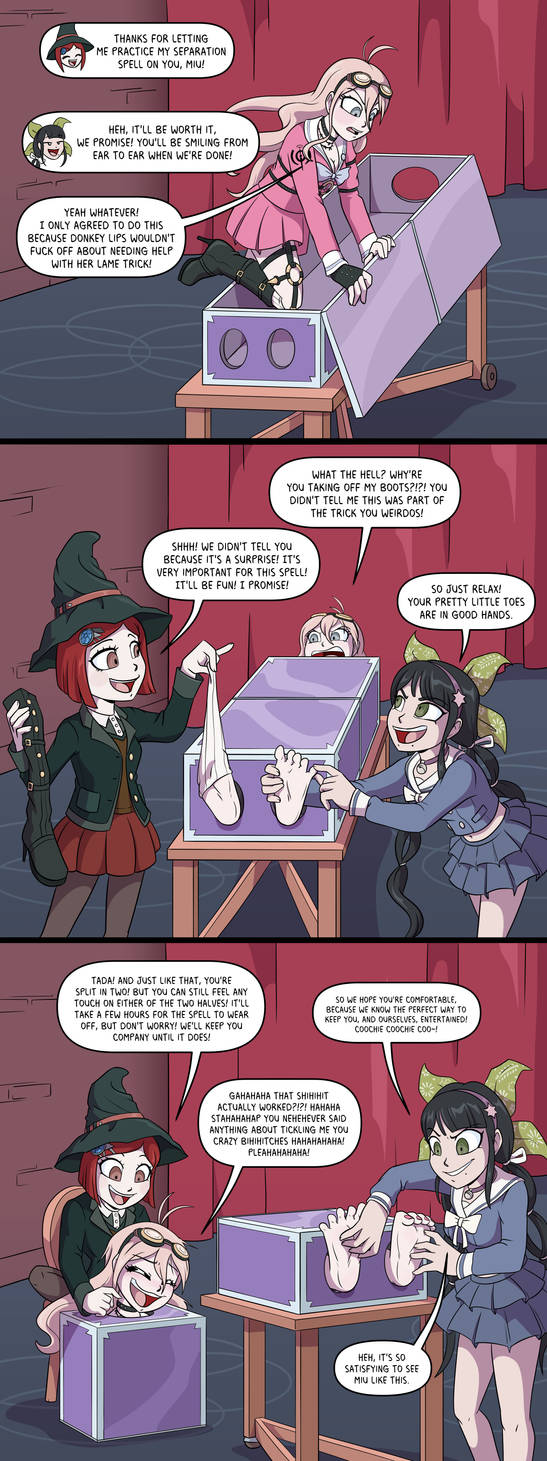 Tickle Box The Magic Tickle Box by CommissionKomori on DeviantArt