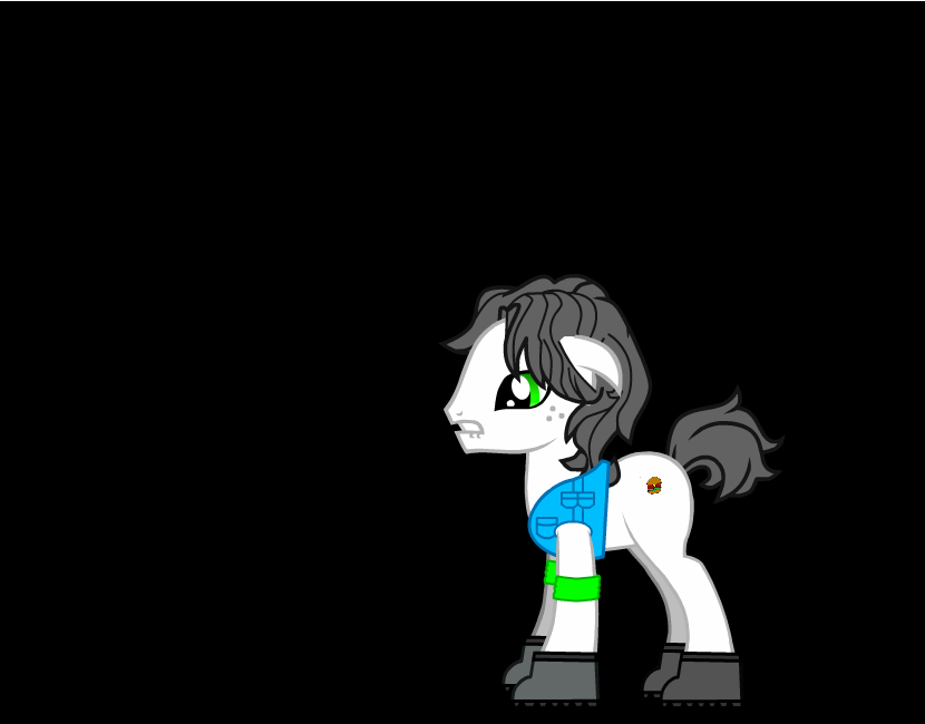 Michale as a pony