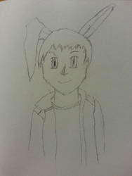 drawing 03: Rabbit Dude