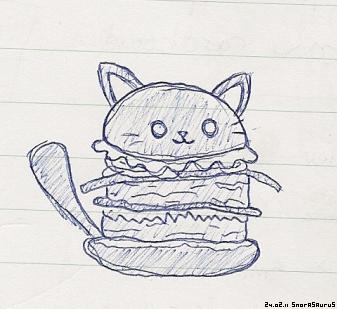 kitteh burger