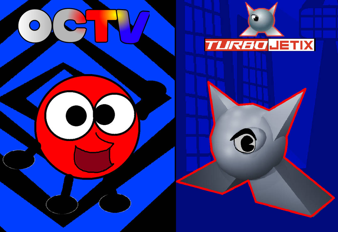 Octv Project OCTV and TurboJetix Mascots by JetixRevivedPR on DeviantArt