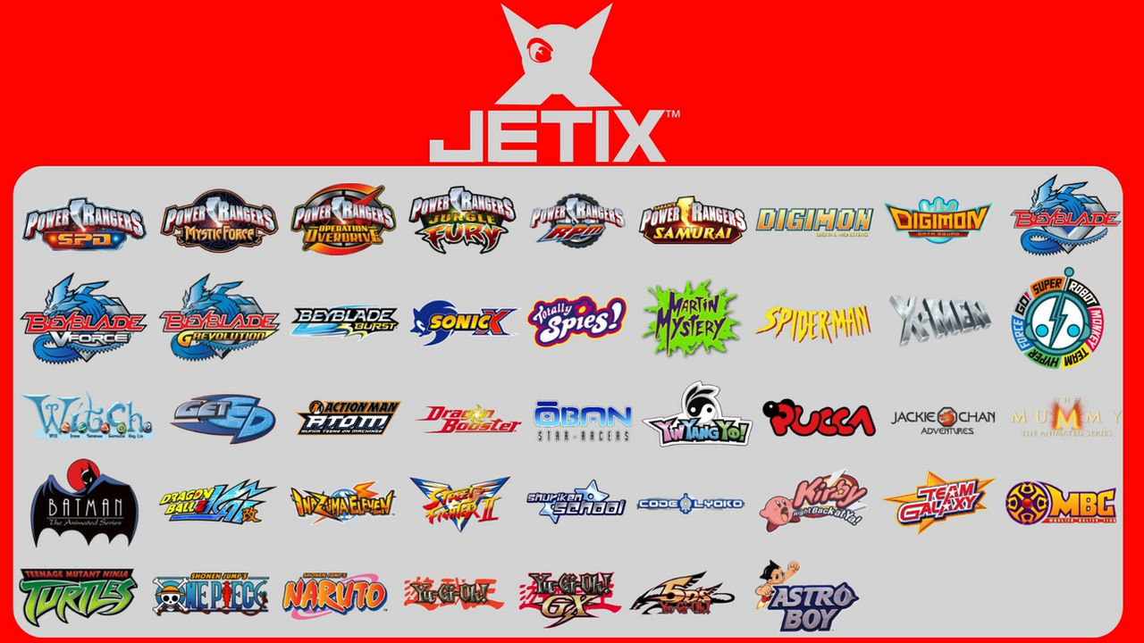 Jetix (current) TV Programs - Lineup by JetixRevivedPR on DeviantArt