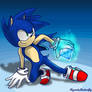 Sonic has got a chaos emerald