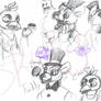 Five nights at Freddy's doodles