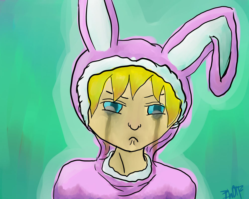 Sad Bunny by IHaveDrawnThatFandom on DeviantArt