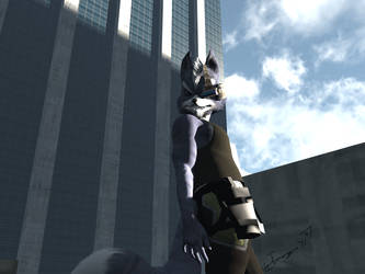 Rooftop Wolf by imago3d