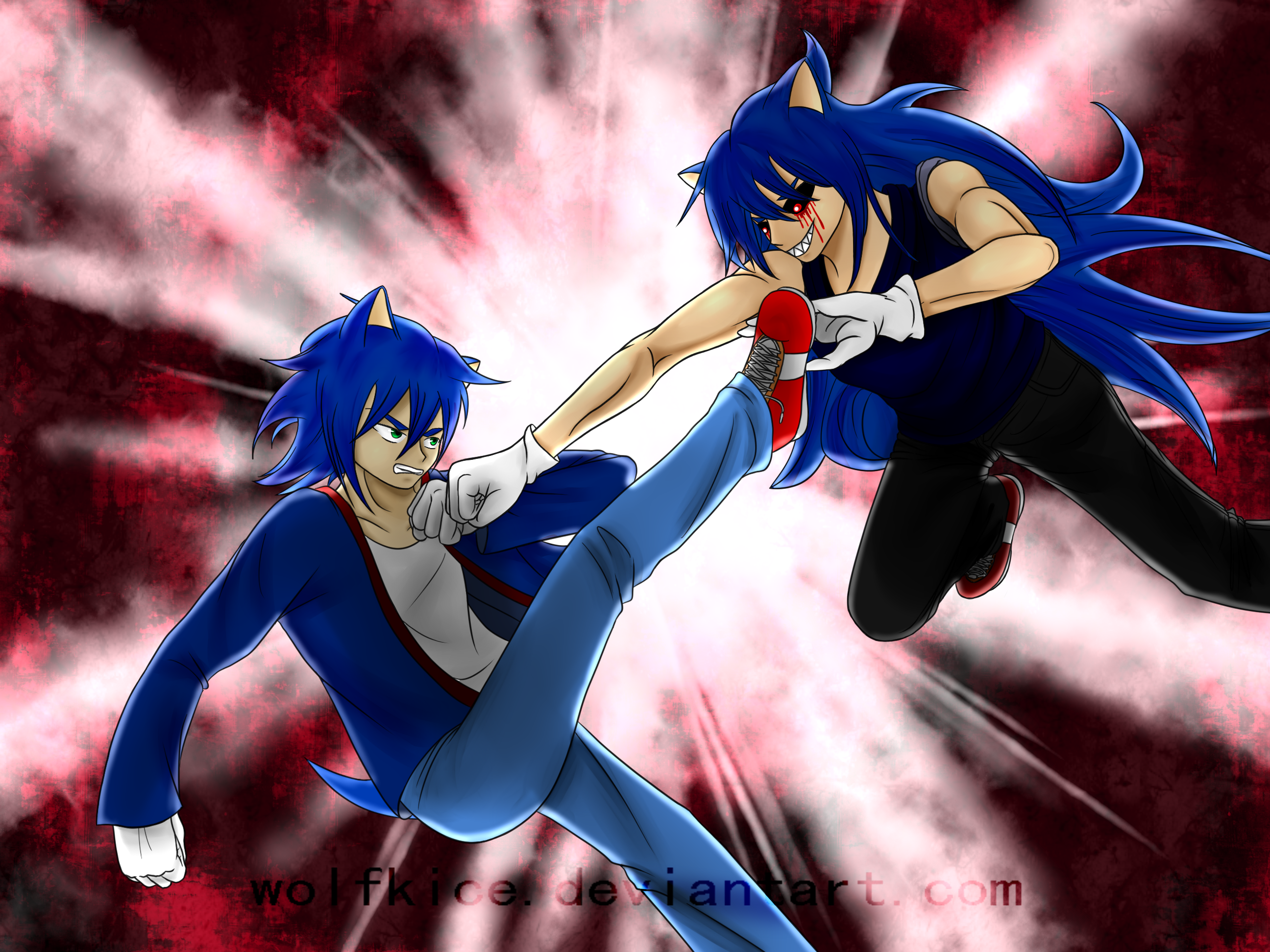 Sonic V.S. Sonic.exe