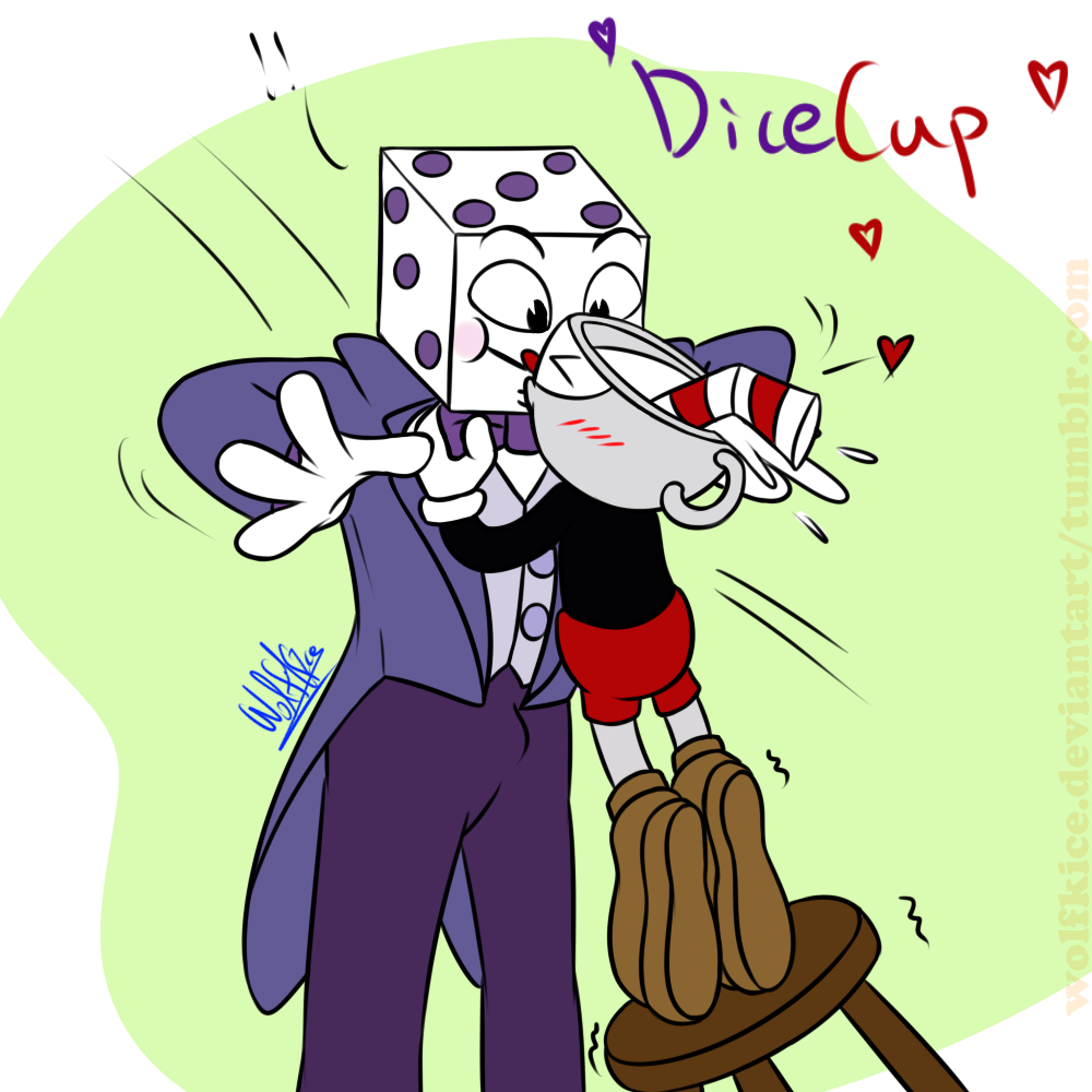 Cuphead Request 2/5 King Dice X Kanna by Bluecupcake01 on DeviantArt