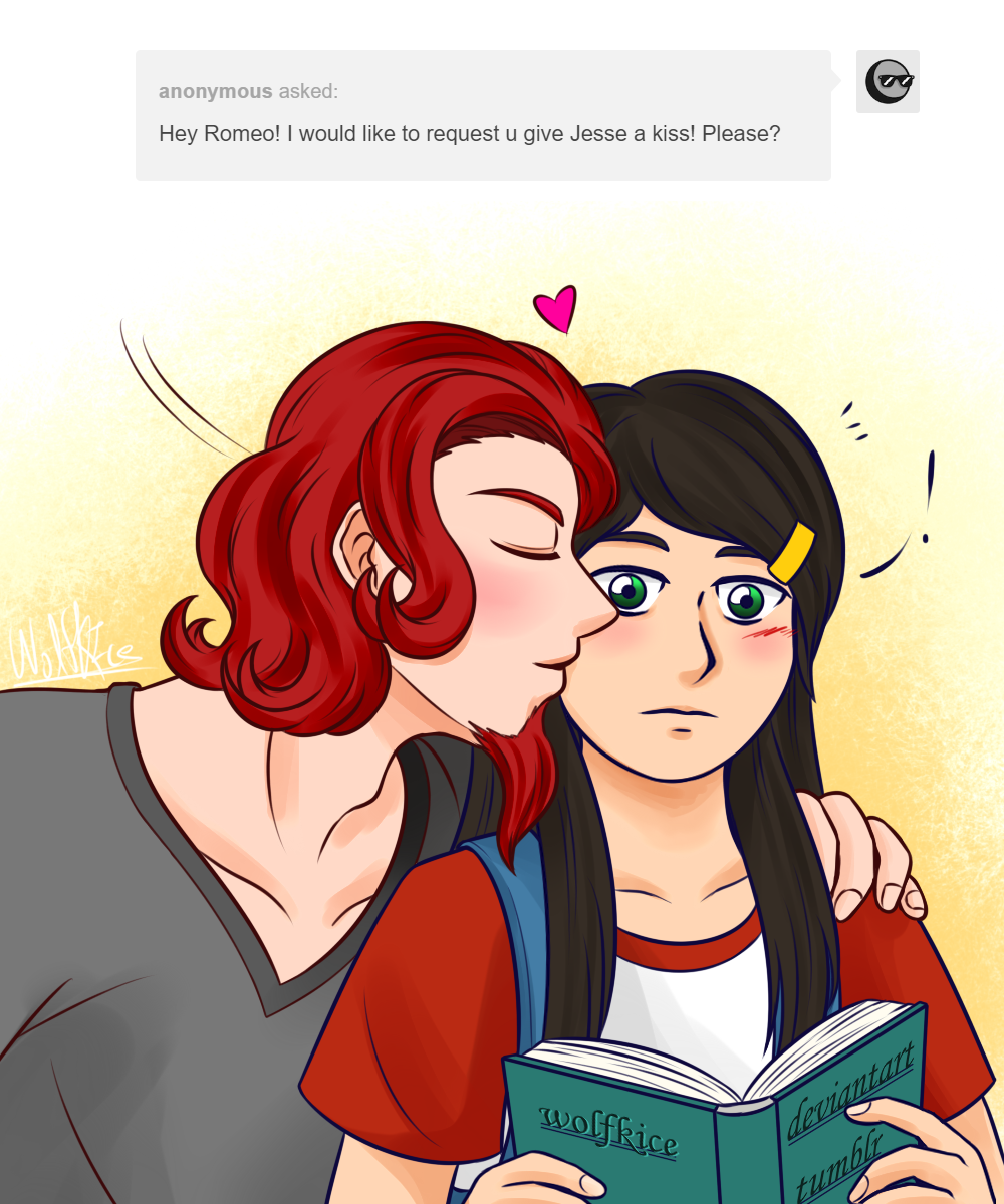 MCSM - ask - 6(kiss) by WolfKIce on DeviantArt