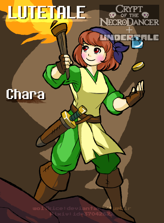 Lutetale Character Design Chara By Wolfkice On Deviantart
