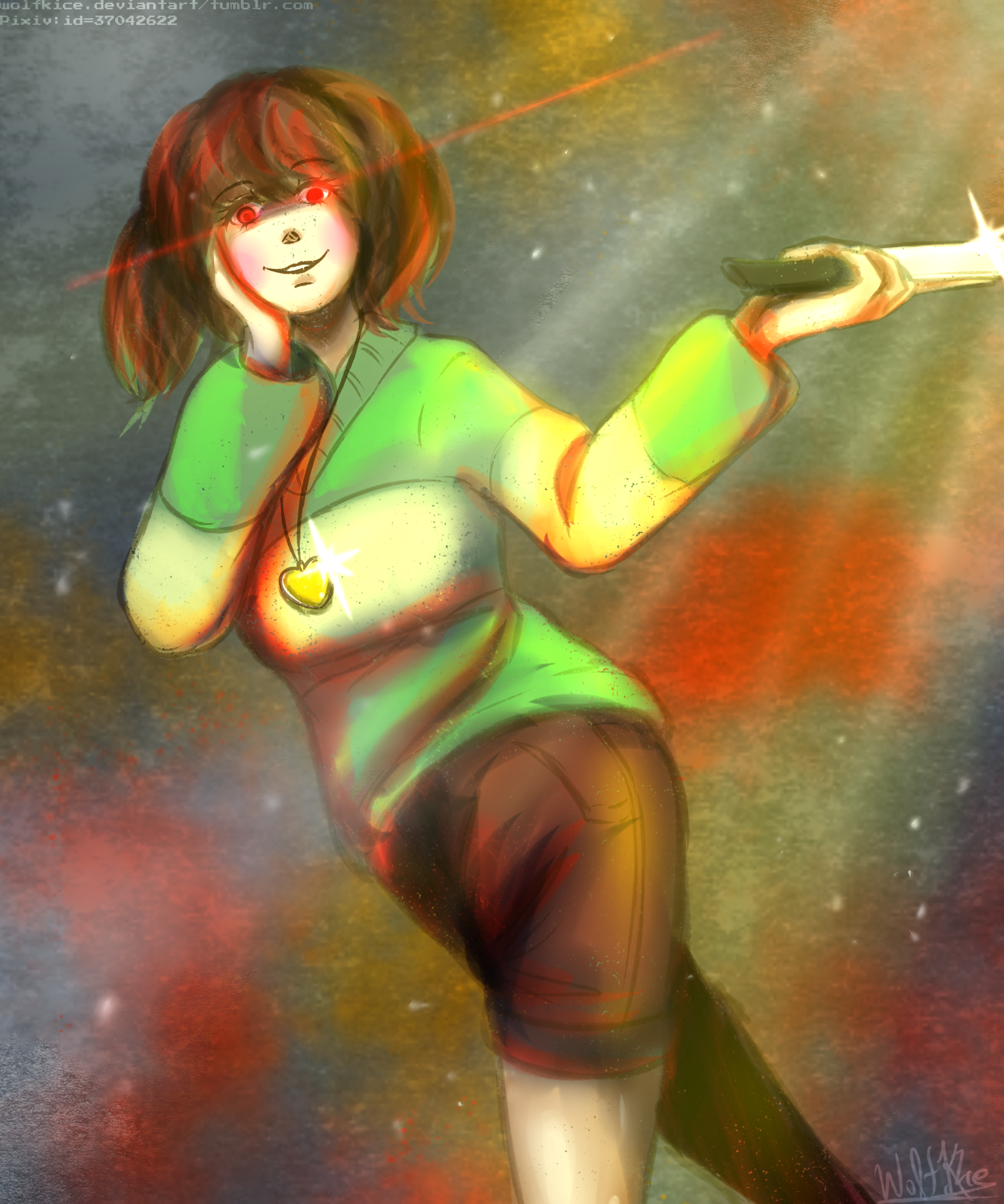 art of Chara (= : r/Undertale