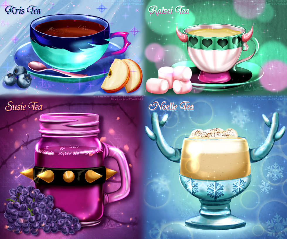 Deltarune Consumable Ch.2(Tea) by WolfKIce on DeviantArt