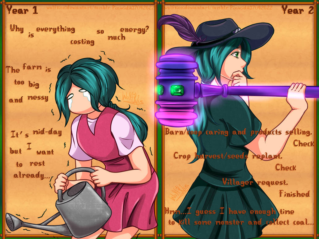 Stardew Valley (Expanded) Farmer Jade by WolfKIce on DeviantArt