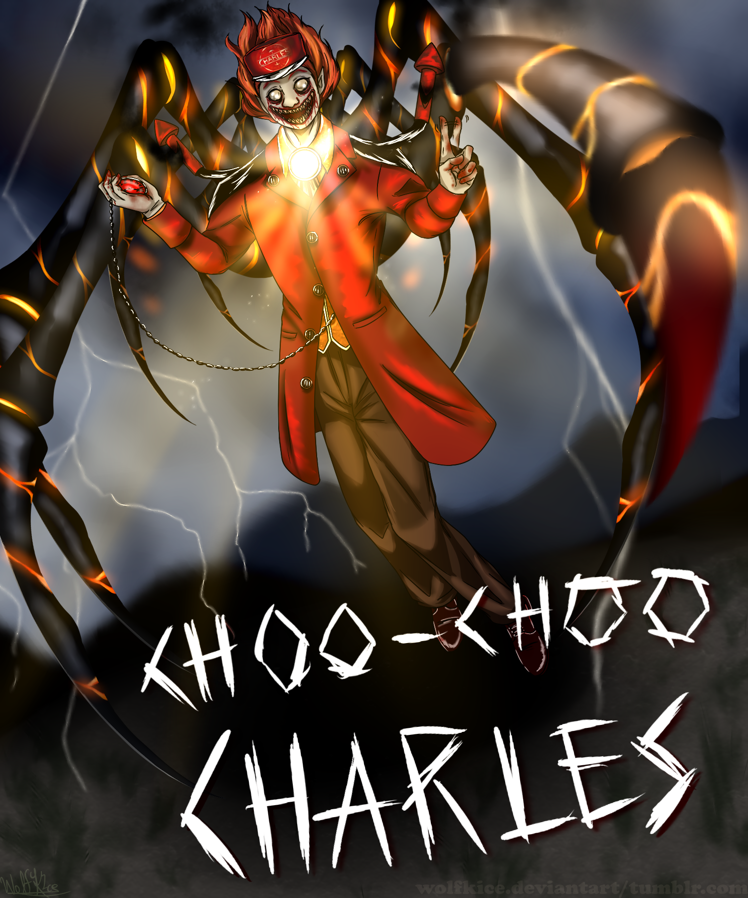 Fixed Choo-Choo Charles by LivingCorpse7 on DeviantArt