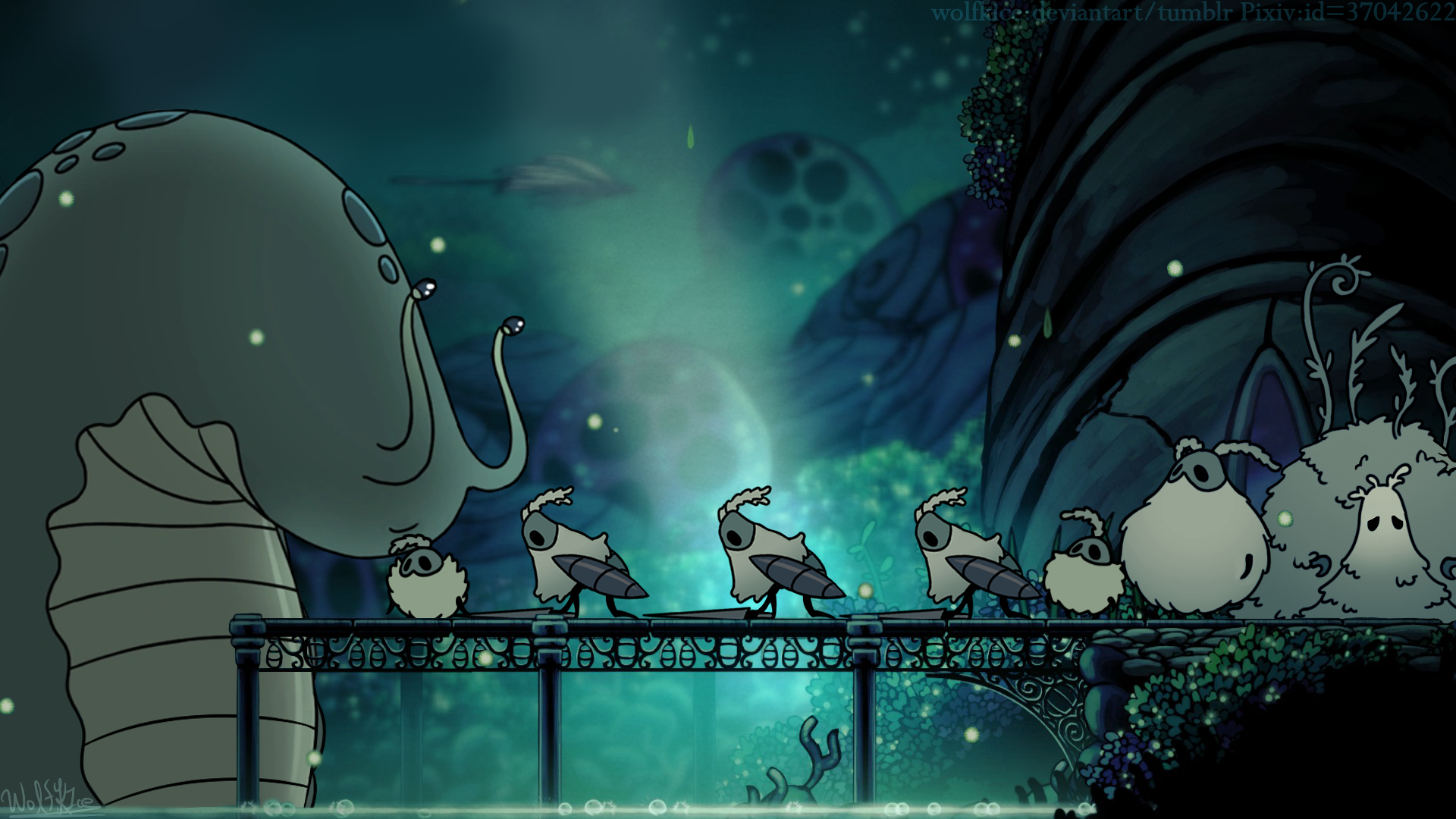 Hollow Knight - Greenpath Revival -1 by WolfKIce on DeviantArt