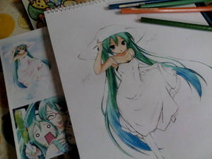 miku hatsune :))