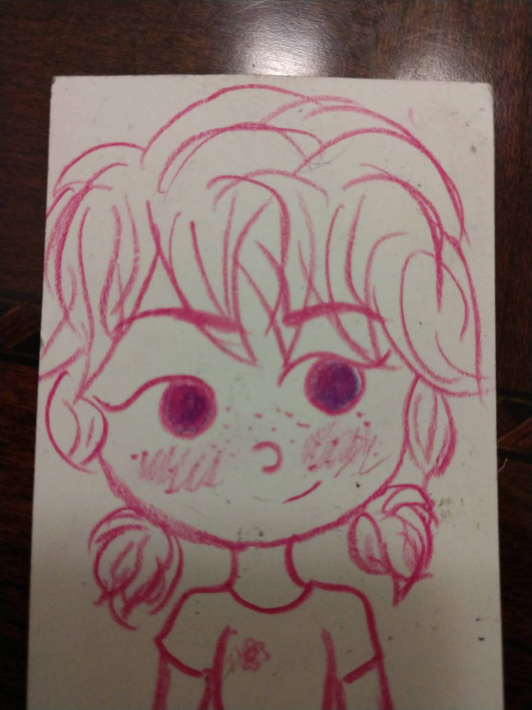 Colored Pencil Drawing of Marinette by WriterzBlock12 on DeviantArt