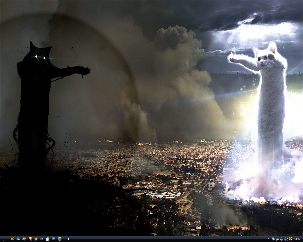 Mah new desktop