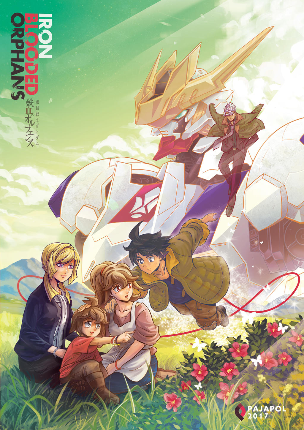 Iron-Blooded Orphans Fan art - The Family by pajapol019 on DeviantArt