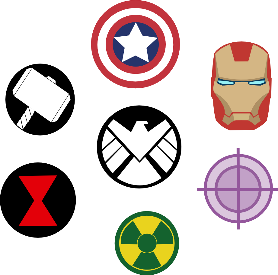Marvel Avengers Symbols by Captain-Connor on DeviantArt