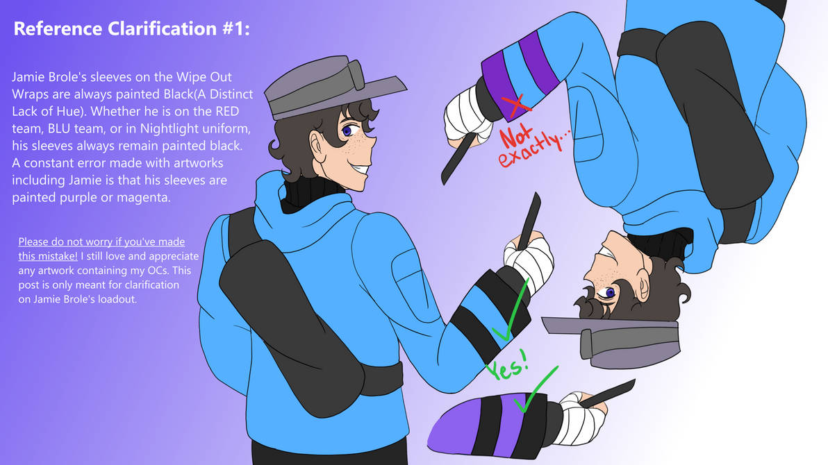 Brole Reference Clarification #1 - Jamie Brole's Sleeves by JampointNL on ...