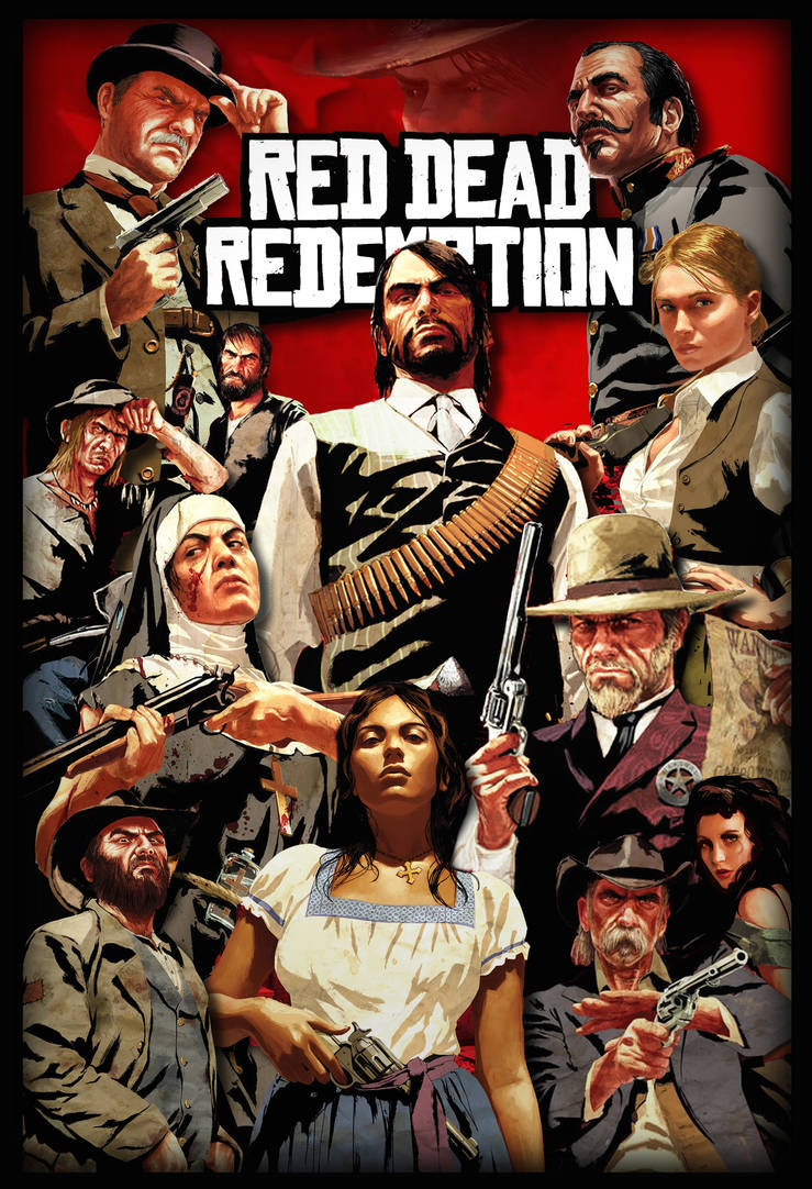 Red Dead Redemption Poster By Domestrialization On DeviantArt