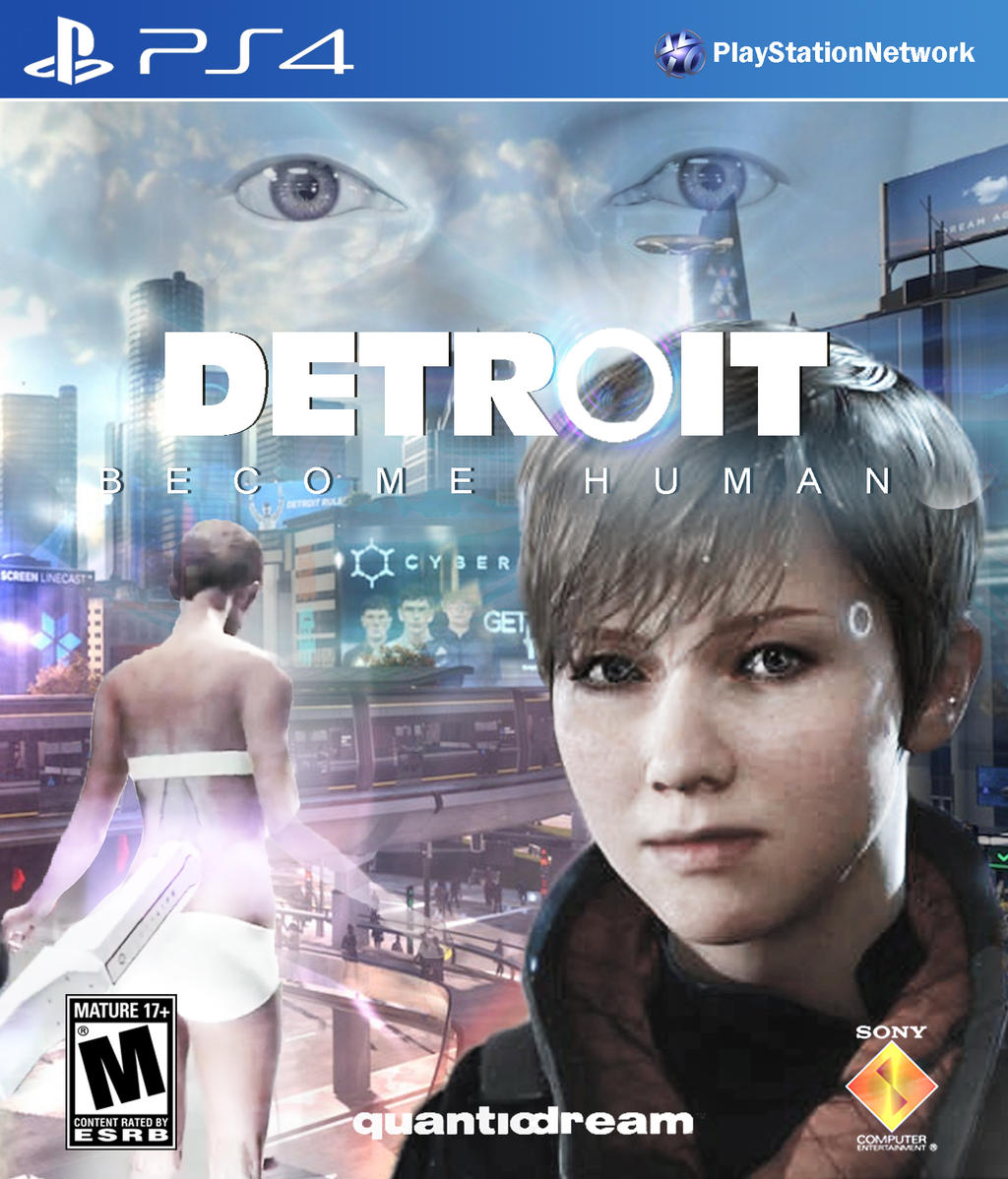 Detroit: Become Human PS4 Cover Concept by Domestrialization on DeviantArt