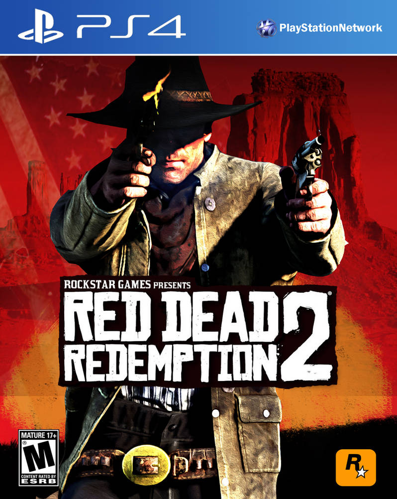 Red Dead Redemption 2 PS4 Cover by Domestrialization on