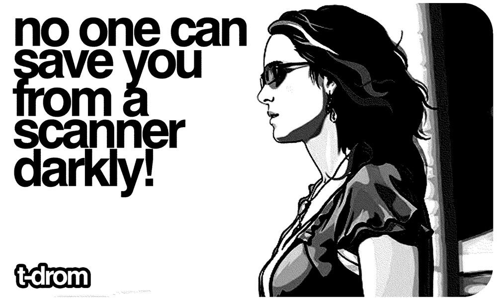 a scanner darkly_sticker by t-drom on DeviantArt