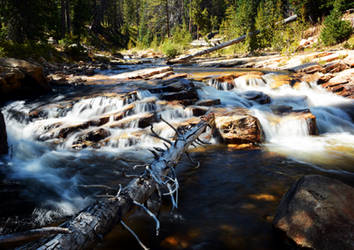 Small falls on the Provo River