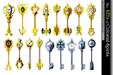 Keys of the Celestial Spirits , Fairy Tail by icecream80810